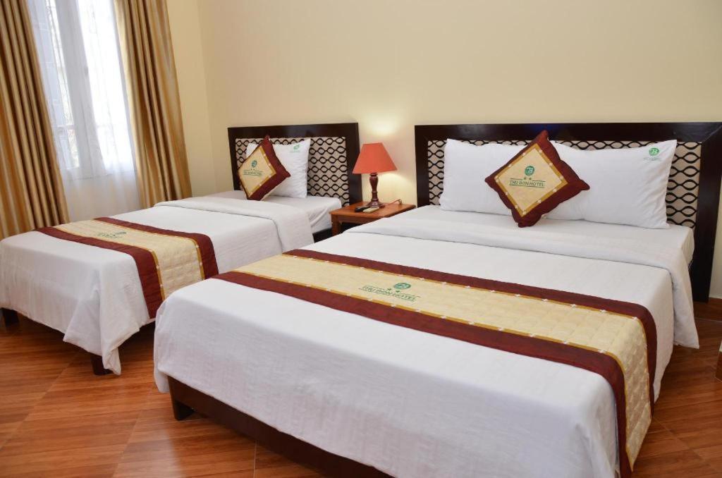 7S Hotel Thu Bon Danang Bagian luar foto
